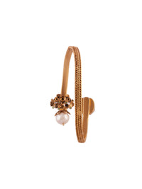 Svarnim Fusion Bangle with Pearl view 4