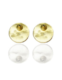 925 Silver Gold Plated Turquoise Flower Studs view 2
