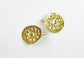 Coin Floral Earring - Neeta Boochra Jewellery