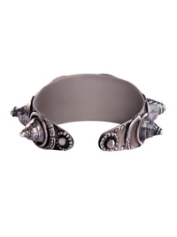 925 Sterling Silver Hare Rama Hare Krishna Bangle view 5