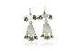 Silver Multi-Color Glass Earrings with Ghungroo - Neeta Boochra Jewellery