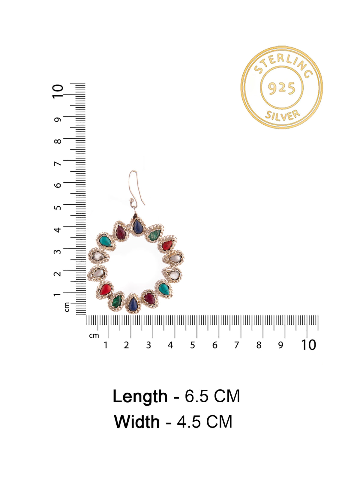 Aurora Rainbow Dangler Earrings view 6