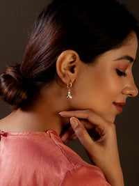 Aurora Rainbow Hoop Earrings view 2