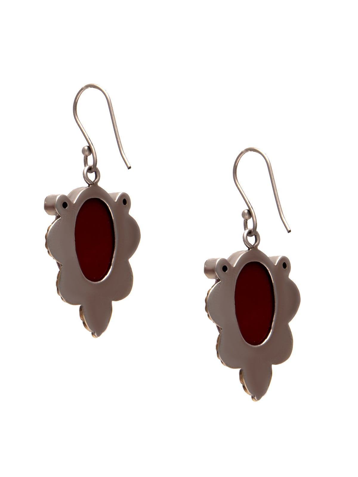 Svarnam Coral Danglers view 4