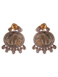 Aurora Mother of Pearl Studs view 4