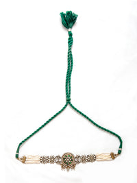 Svarnam Kundan Choker Necklace view 3