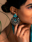 Silver Earrings with Turquoise
