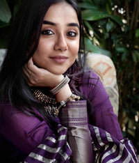 Prajakta Koli (@mostlysane) 925 Sterling Silver Gold Plated Statement Necklace view 7