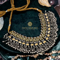 Aamna Sharif's Mirror Necklace view 8